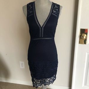 Dark blue dress extra small.